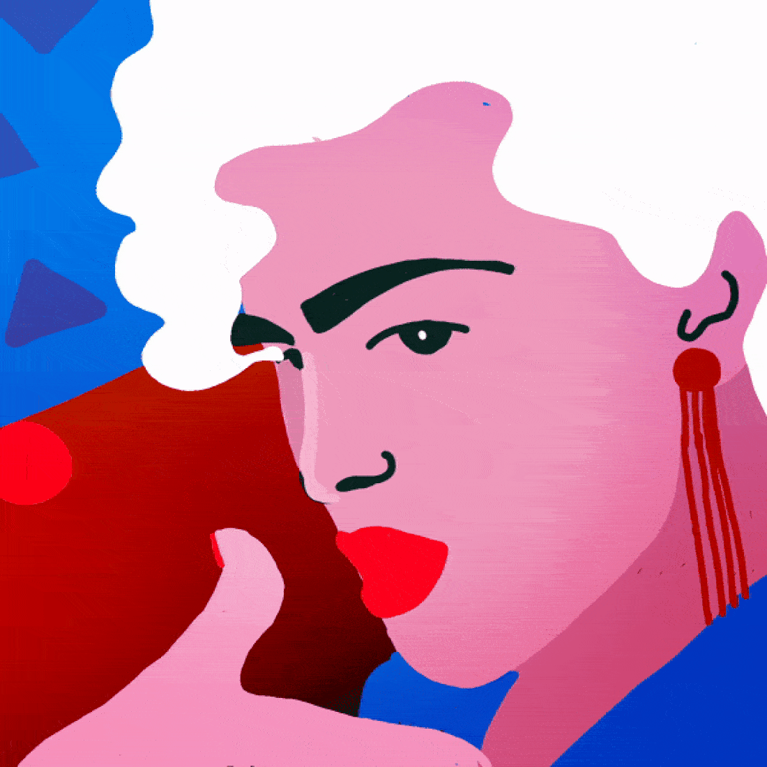  madonna digitales portrait by sylwiakubus